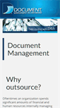 Mobile Screenshot of documentmanagementinc.com